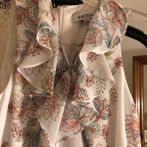 Kensie floral sleeveless dress size 4